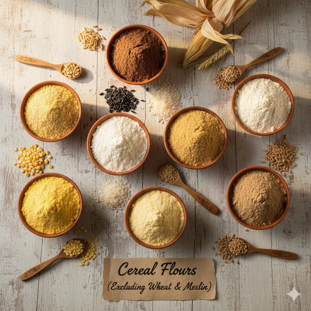 Cereal Flours (Excluding That of Wheat or Meslin)