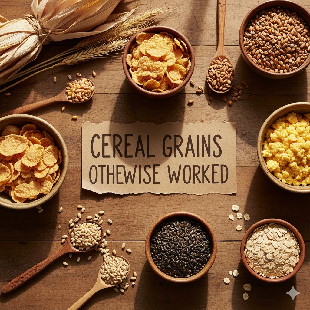 Cereal Grains Otherwise Worked
