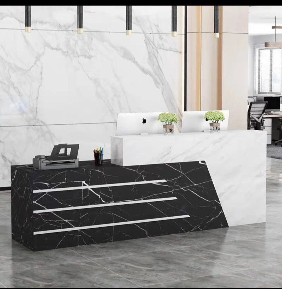 Elegance & Efficiency: The 140cm Modern Reception Table